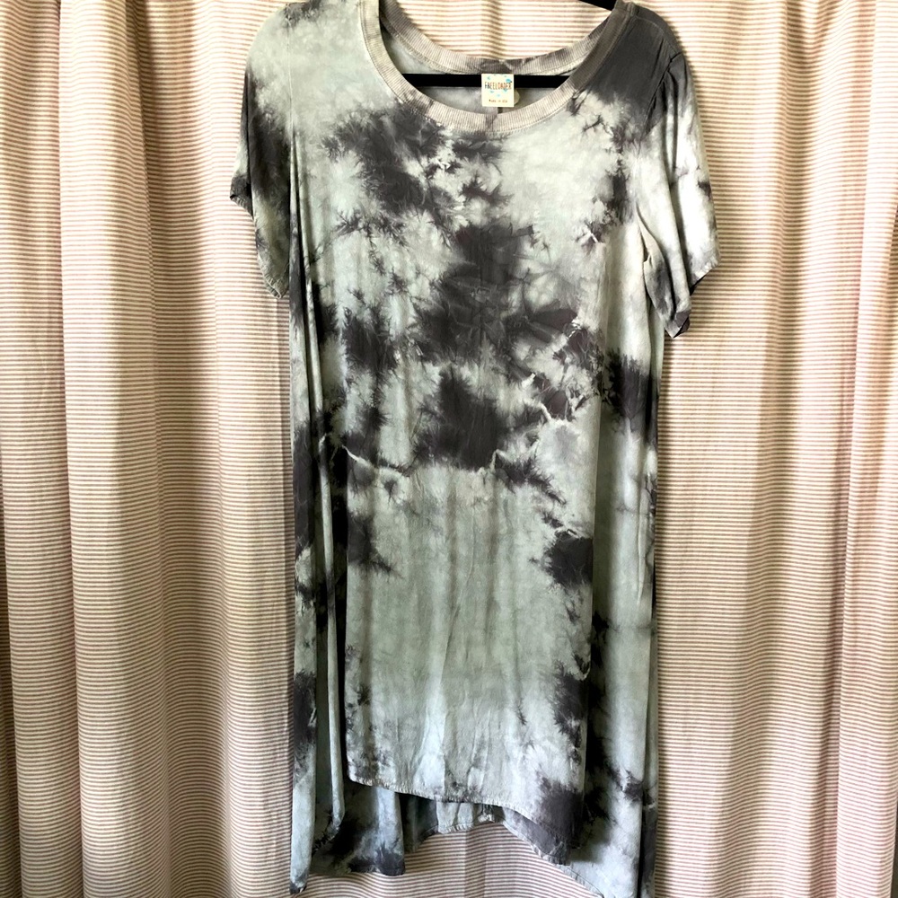 Tie Dye tee shirt dress